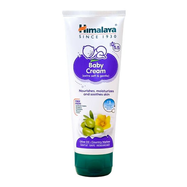 គ្រីមលាបមុខ Himalaya 0m+ Baby Cream 100ml - ឡេរនិងគ្រីមសម្រាប់ក្មេង (Baby Lotions & Creams)