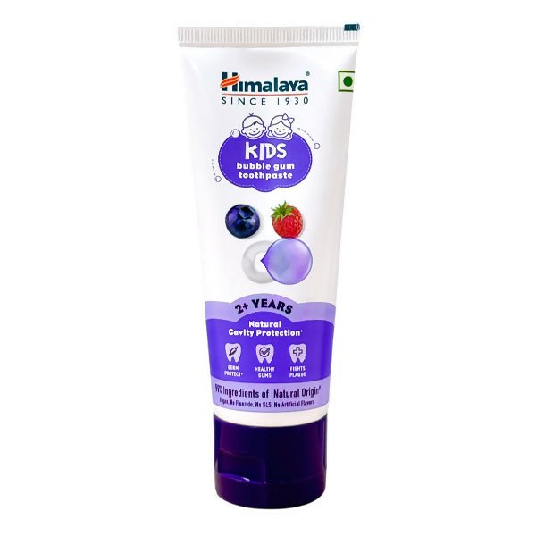 ថ្នាំដុសធ្មេញក្មេង Himalaya 2y+ Bubble Gum Toothpaste 80g - ថ្នាំដុសធ្មេញកូនក្មេង មនុស្សធំ និងច្រាសដុសធ្មេញ (Baby Toothpaste, Adult Toothbrushes & Toothbrushes)