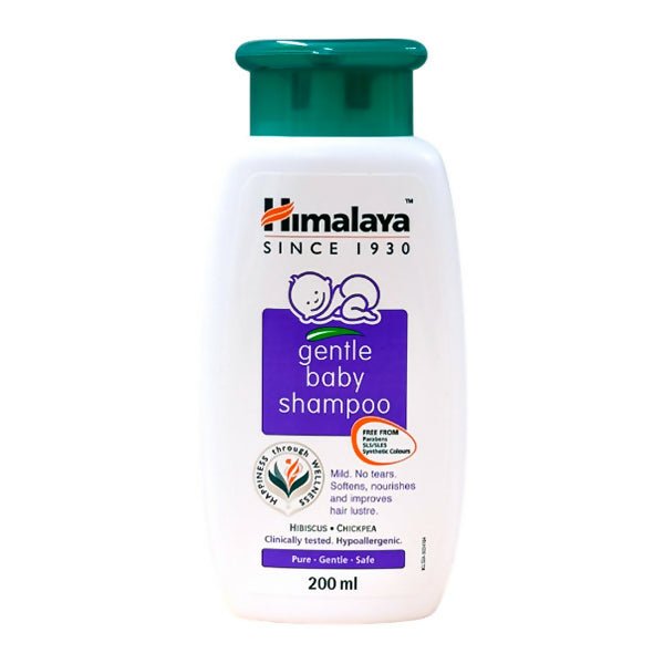 សាប៊ូកក់សក់កូនក្មេង Himalaya Gentle Baby Shampoo 200ml - សាប៊ូកក់ ដុសកូនក្មេង (Baby Shampoo Body Wash)