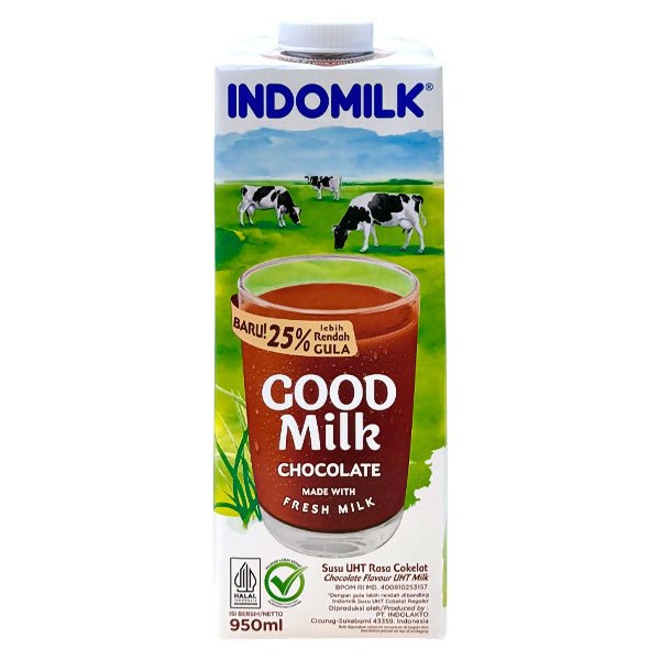 ទឹកដោះគោ Indomilk 950ml Cood Milk Chocolate - ម្ស៉ៅទឹកដោះគោ & ទឹកដោះគោទឹក (Milk Powder & Milk)