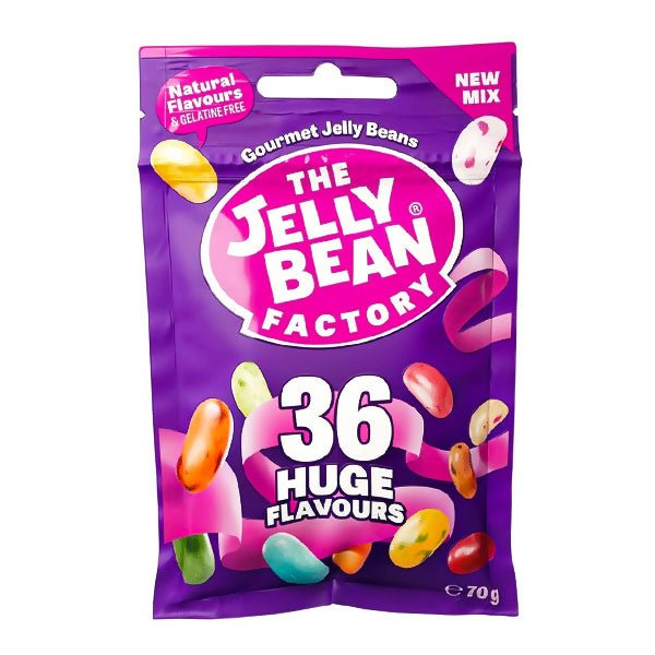 ស្ករគ្រាប់ Jelly Bean 36 Huge Mix 70g - ស្ករគ្រាប់ & នំ (Candy & Cake)