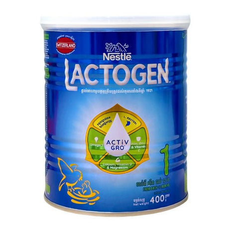 ទឹកដោះគោម្ស៉ៅ Lactogen 1 400g - ម្ស៉ៅទឹកដោះគោ & ទឹកដោះគោទឹក (Milk Powder & Milk)