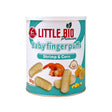 នំកំប៉ុង Little Bio Baby Finger Puffs Shrimp & Corn 36g (6m+) - នំកូនក្មេង (Baby Cakes)