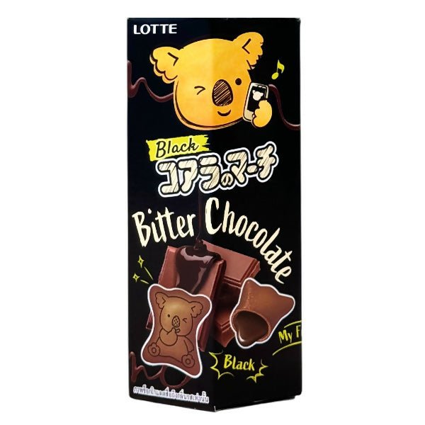 នំក្មេង Lotte Koala Black Bitter Chocolate 33g - ស្ករគ្រាប់ & នំ (Candy & Cake)