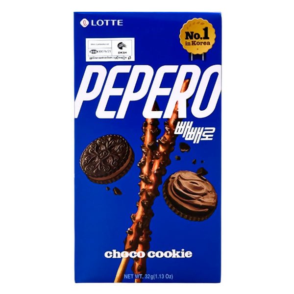 នំក្មេង Lotte Pepero Choco Cookie 47g - ស្ករគ្រាប់ & នំ (Candy & Cake)