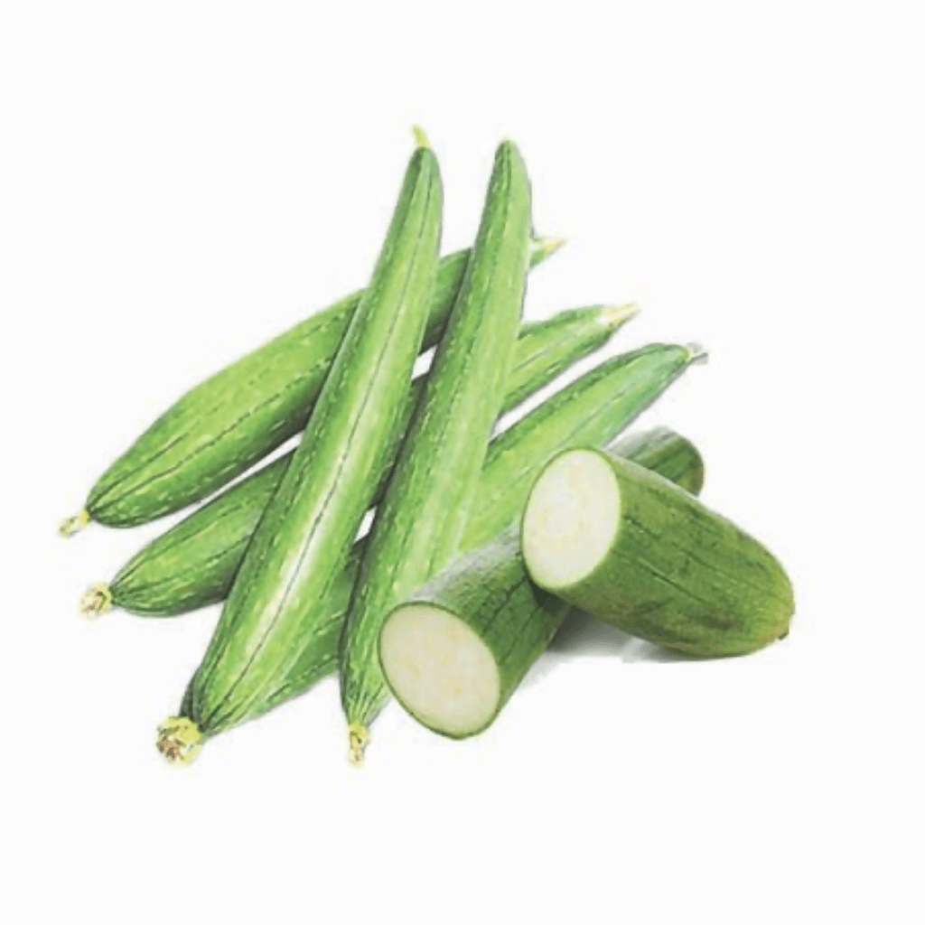 ននោង Luffa (Sponge Gourd) - Organic Vegetables