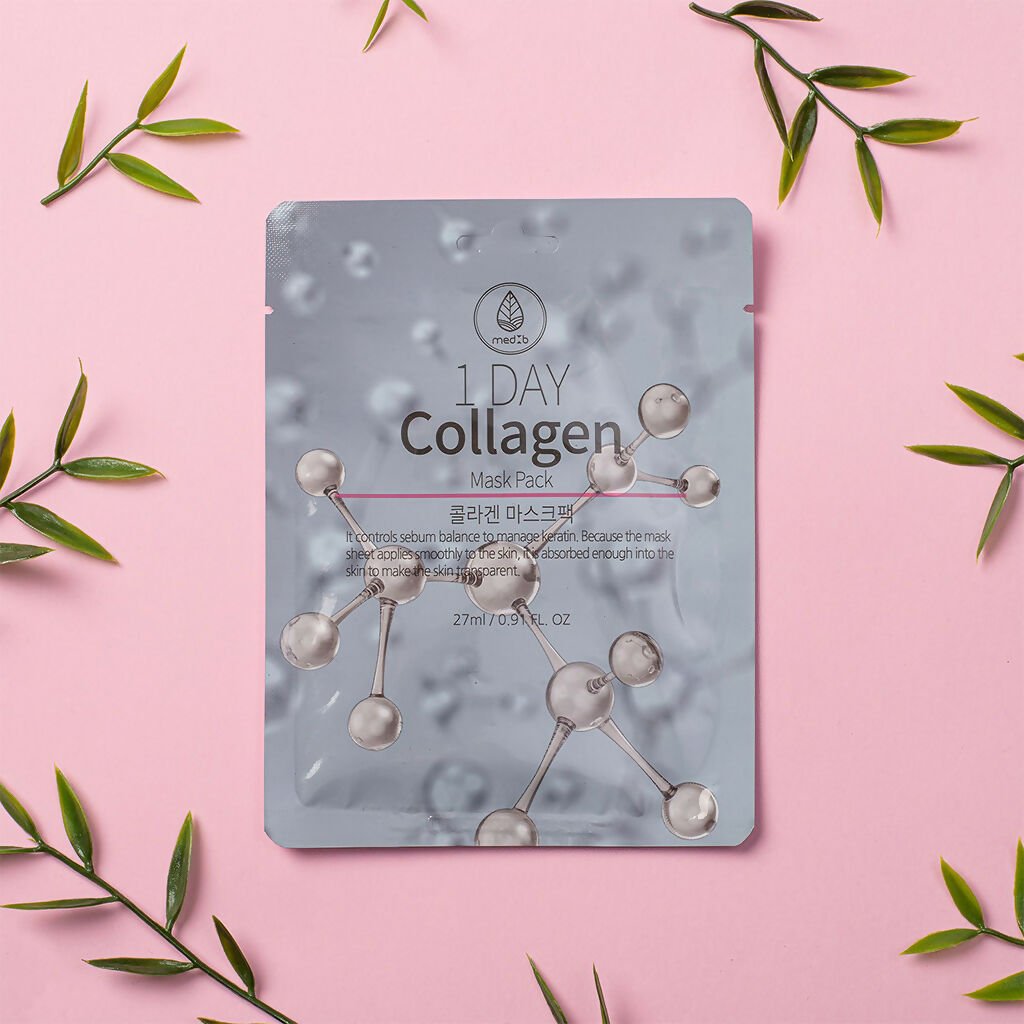 MEDB 1 Day Collagen Mask Pack - Cosmetic Product