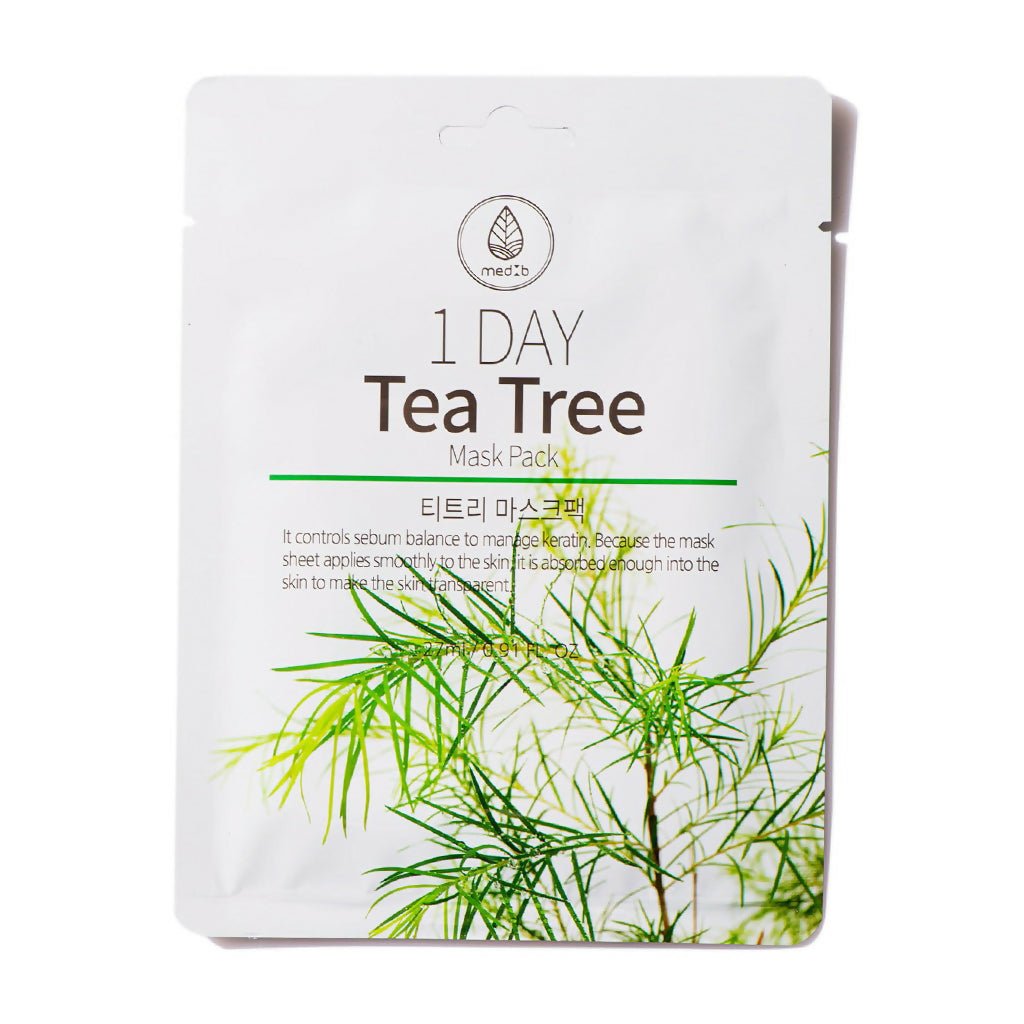 MEDB 1 Day Tea Tree Mask Pack - Cosmetic Product