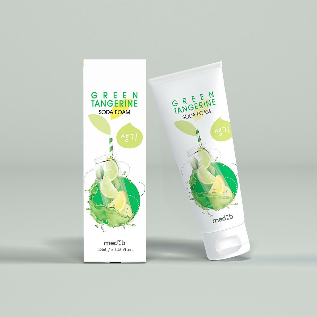 MEDB Green Tangerine Soda Foam - Cosmetic Product