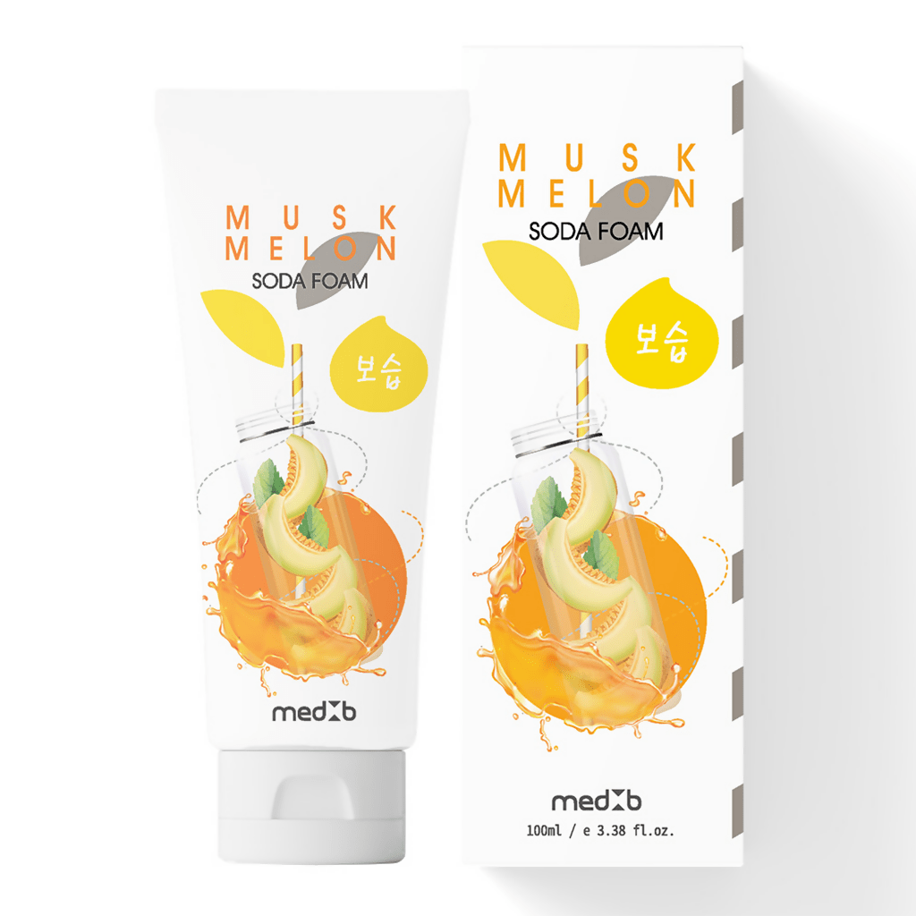 MEDB Muskmelon Soda Foam - Cosmetic Product