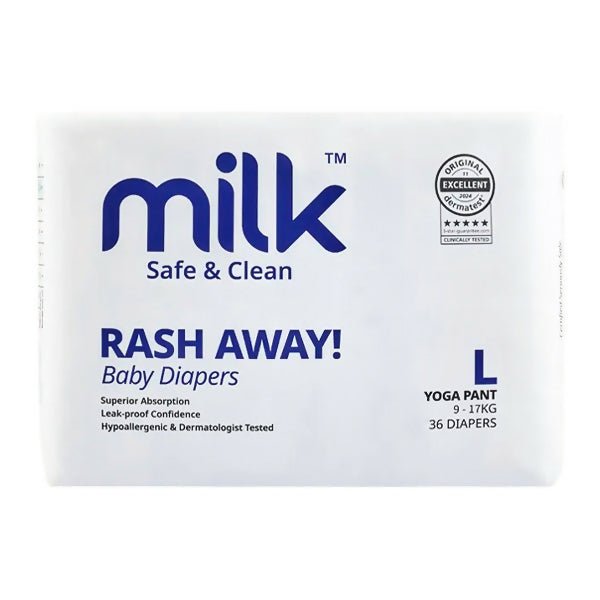 ខោរទឹកនោមស្លៀក Milk L36 Baby Diapers 9 - 17kg - ខោទឹកនោម (Diapers)