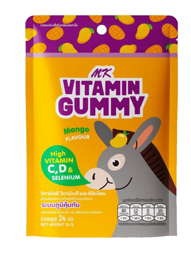 MK VITAMIN GUMMY - Mango Flavor 24g - Vitamin Gummy