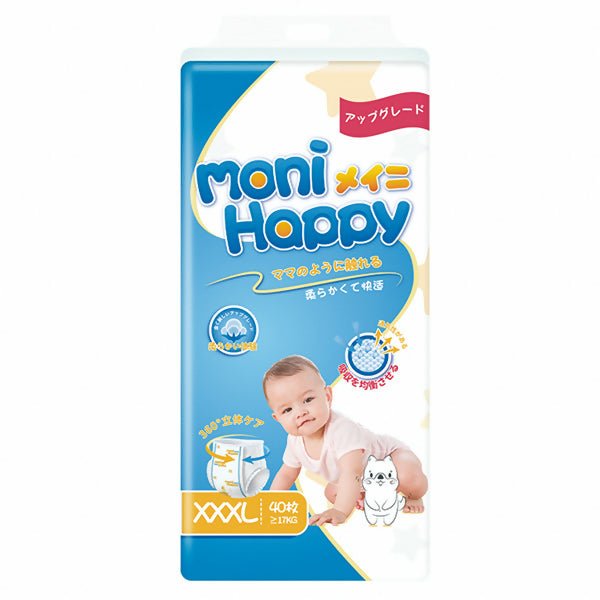 ខោរទឹកនោមស្លៀក Moni Happy XXXL 40pcs - ខោទឹកនោម (Diapers)