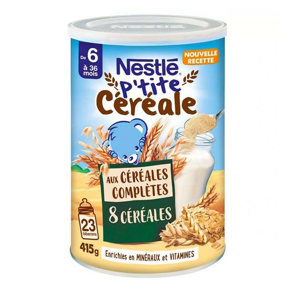 បបរកំប៉ុង Nestle 8 Cereales 6m+ 415g - ម្សៅបបរ (Porridge Powder)