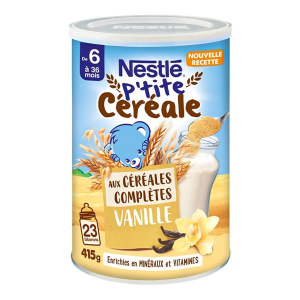 បបរកំប៉ុង Nestle Vanille 6m+ 415g - ម្សៅបបរ (Porridge Powder)