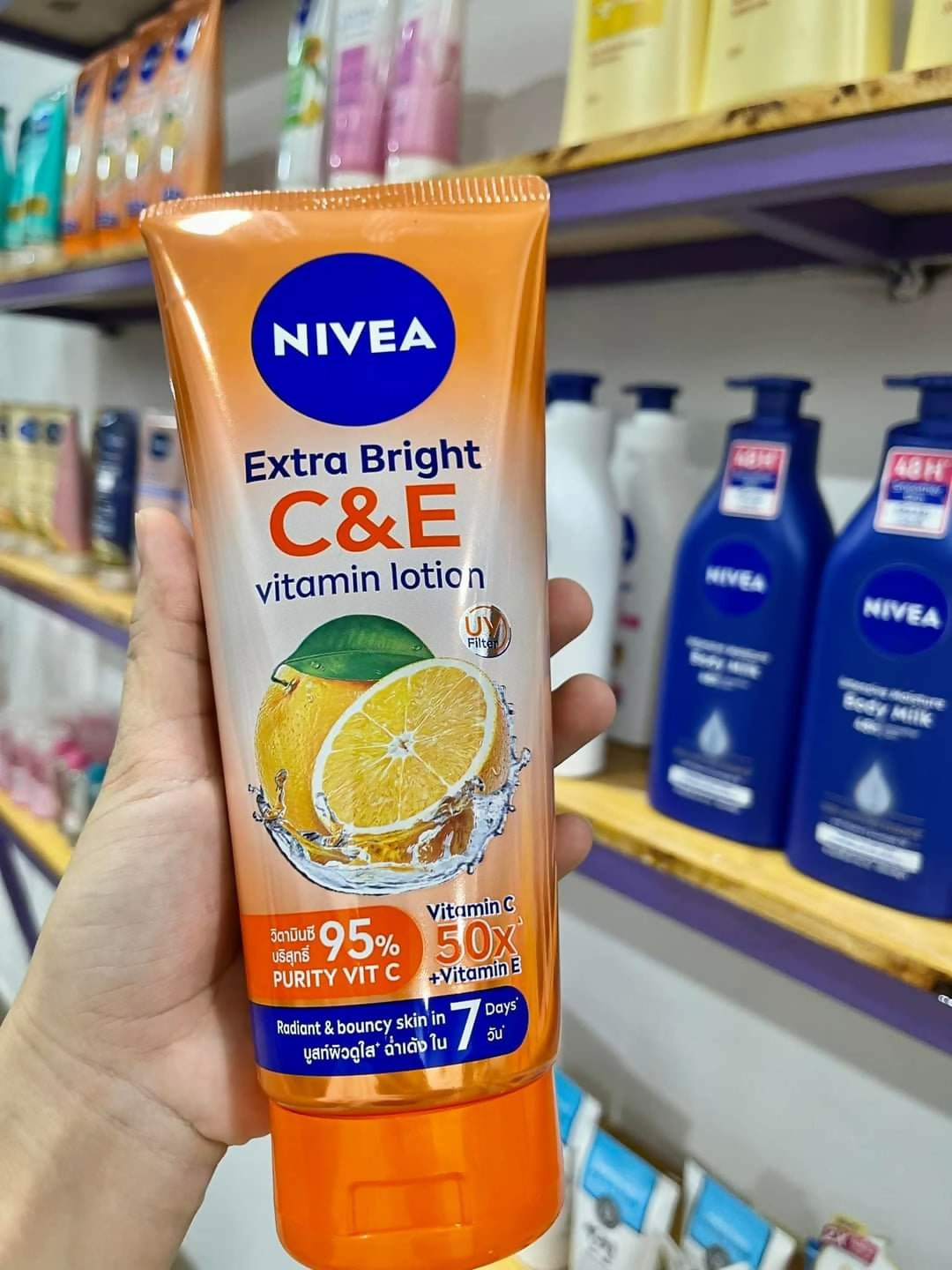 Nivea Extra Bright C&E Vitamin Lotion - Cosmetic Product