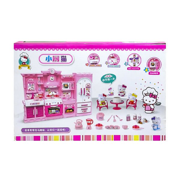 ផ្ទះបាយឃីតធី NO530 - 2 NO520 - 3 Let's Cook Delicious Food Together Toys - ឡាន & ម៉ូតូអាគុយ & កង់ (Cars & Motorcycles Batteries & Bicycles)