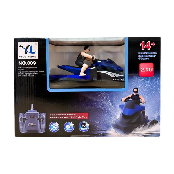 ម៉ូតូទឹក NO809 Yile Toys Motor Boat 2.4G Baby Toys - ឡាន & ម៉ូតូអាគុយ & កង់ (Cars & Motorcycles Batteries & Bicycles)