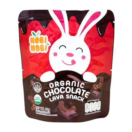 នំក្មេង Nobi Nobi Organic Chocolate Lava Snack 20g - នំកូនក្មេង (Baby Cakes)