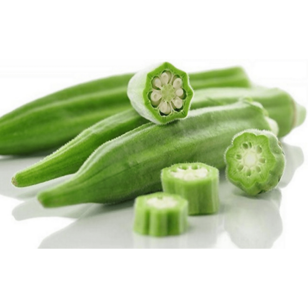 ពោតបារាំង Okra - Organic Vegetables
