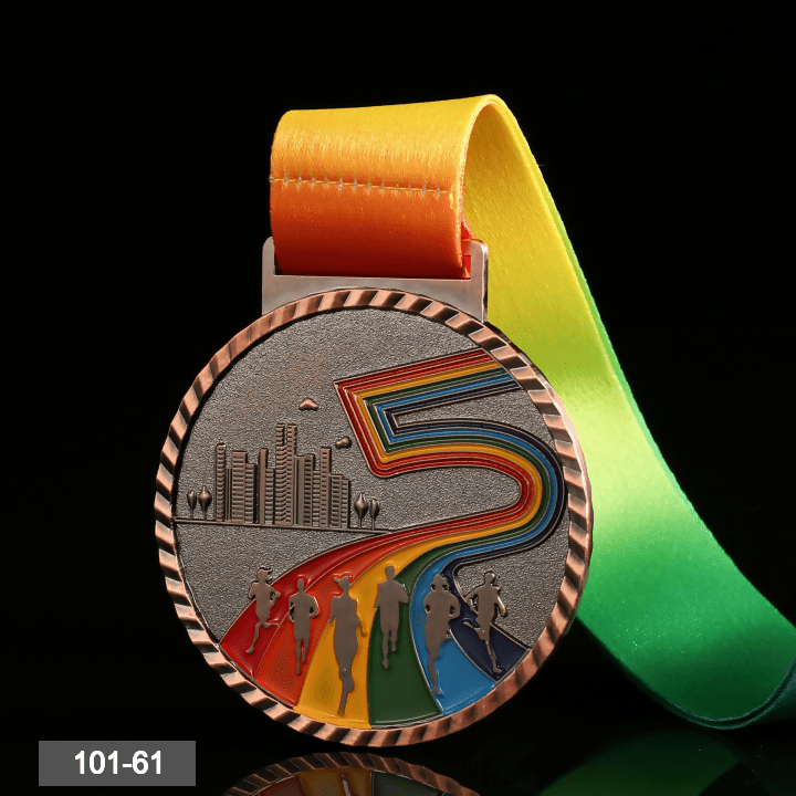 មេដាយកីឡារត់ប្រណាង Olympic style, ទំហំ 7cm - Accessories