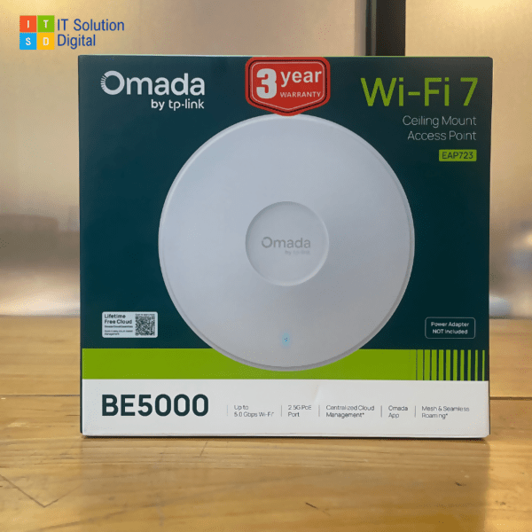Omada EAP723 BE5000 Ceiling Mount Wi-Fi 7 Access Point - Networking Equipment
