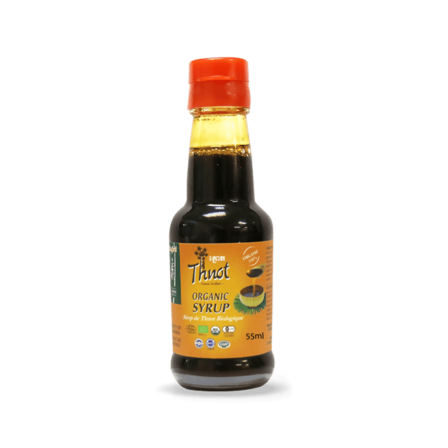 ទឹកស៊ីរ៉ូត្នោតសរីរាង្គ ដប១៥០មីលីលីត្រ ORGANIC THNOT SYRUP 55ML - Others