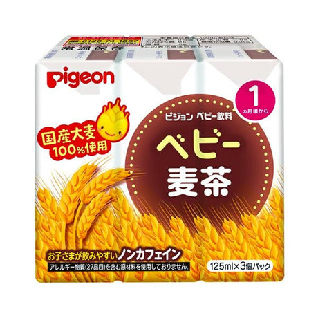 ទឹកផ្លែឈើក្មេង Pigeon Juice Barley Tea 3pcs 12m+ - ទឹកផ្លែឈើ & អាហារក្មេង (Fruit juice & baby food)