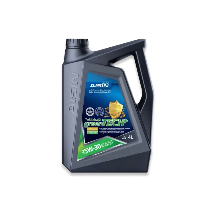 តម្លៃប្រេង - Price Tag: AISIN 5W - 30 (4L) - Car Motor Oil