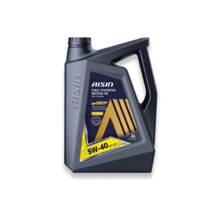 តម្លៃប្រេង - Price Tag: AISIN 5W - 40 (4L) - Car Motor Oil