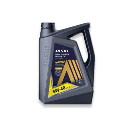 តម្លៃប្រេង - Price Tag: AISIN 5W - 40 (4L) - Car Motor Oil