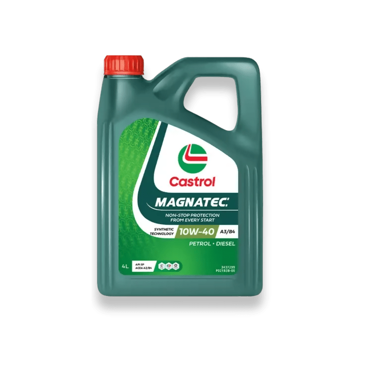 តម្លៃប្រេង - Price Tag: Castrol 10W - 40 (4L) - Car Motor Oil