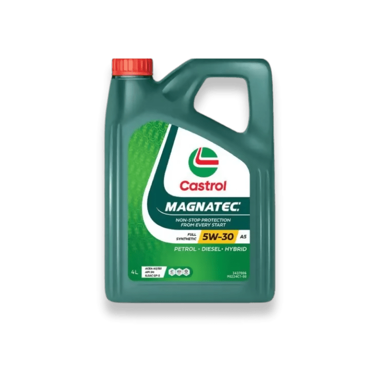 តម្លៃប្រេង - Price Tag: Castrol 5W - 30 (4L) - Car Motor Oil