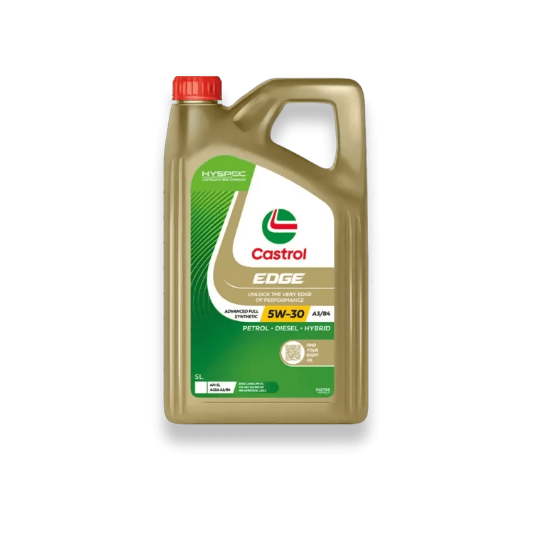 តម្លៃប្រេង - Price Tag: Castrol 5W - 30 (5L) - Car Motor Oil