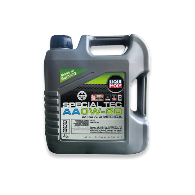 តម្លៃប្រេង - Price Tag: LIQUI MOLY AA0W - 20 (4L) - Car Motor Oil