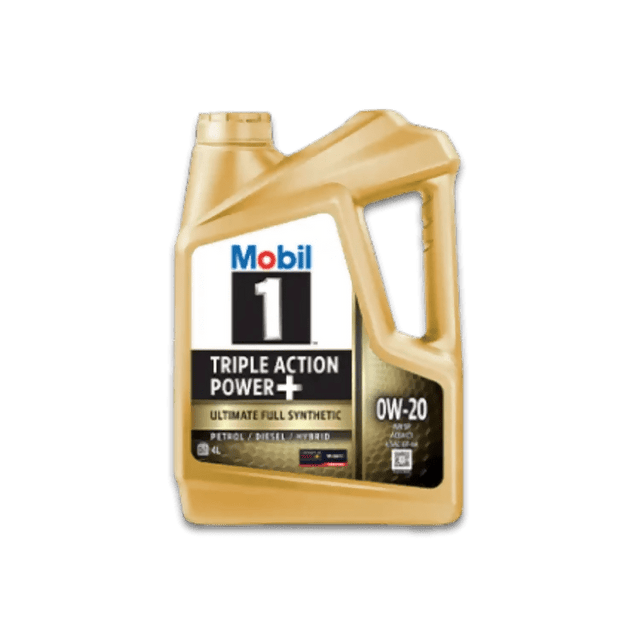តម្លៃប្រេង - Price Tag: MOBIL 1 0W - 20 (4L) - Car Motor Oil