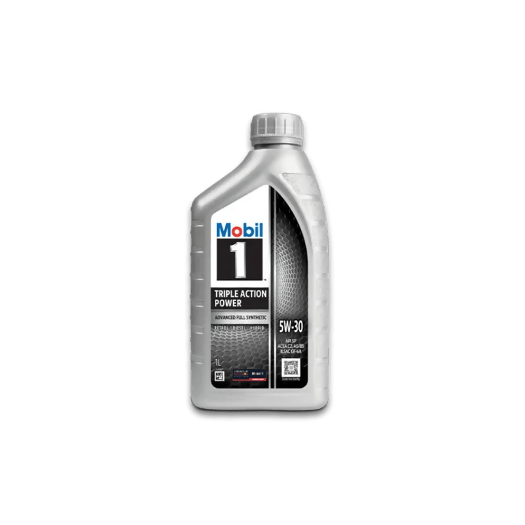 តម្លៃប្រេង - Price Tag: MOBIL 1 5W - 30 (1L) - Car Motor Oil