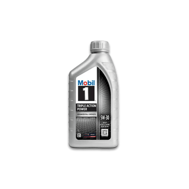 តម្លៃប្រេង - Price Tag: MOBIL 1 5W - 30 (1L) - Car Motor Oil