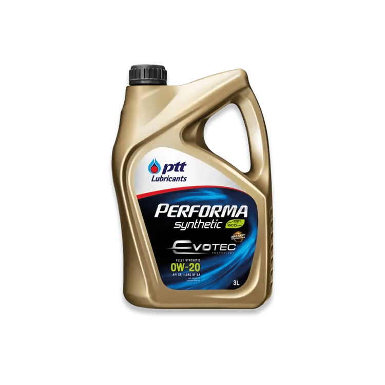 តម្លៃប្រេង - Price Tag: PTT 0W - 20 (4L) - Car Motor Oil