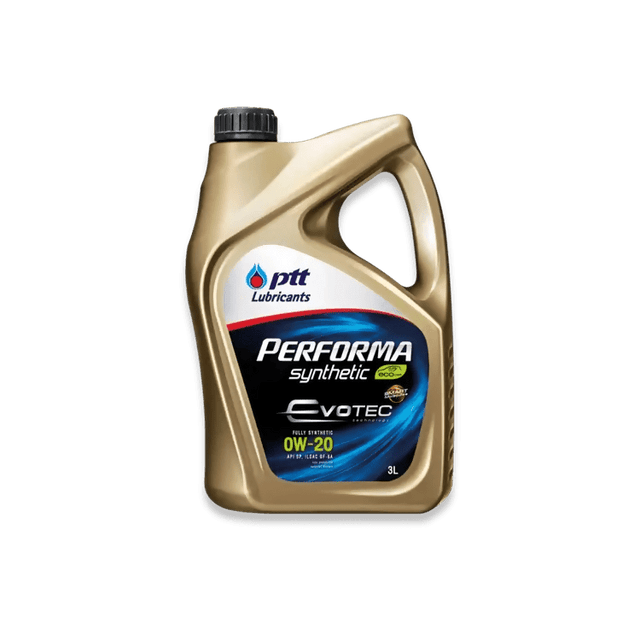 តម្លៃប្រេង - Price Tag: PTT 0W - 20 (4L) - Car Motor Oil