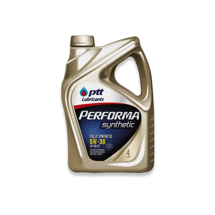 តម្លៃប្រេង - Price Tag: PTT 5W - 30 (4L) - Car Motor Oil