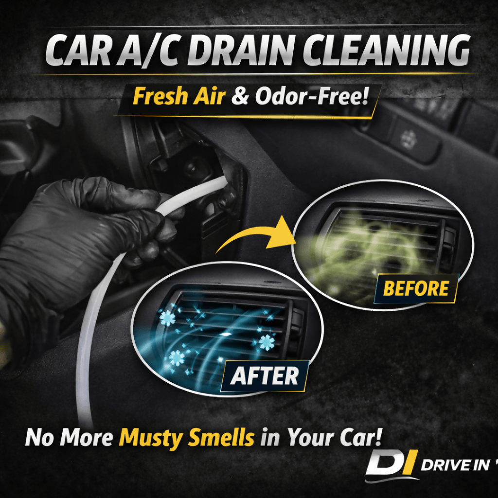 សម្អាតប្រព័ន្ធបង្ហូរម៉ាស៊ីនត្រជាក់រថយន្ត - Car Care Service