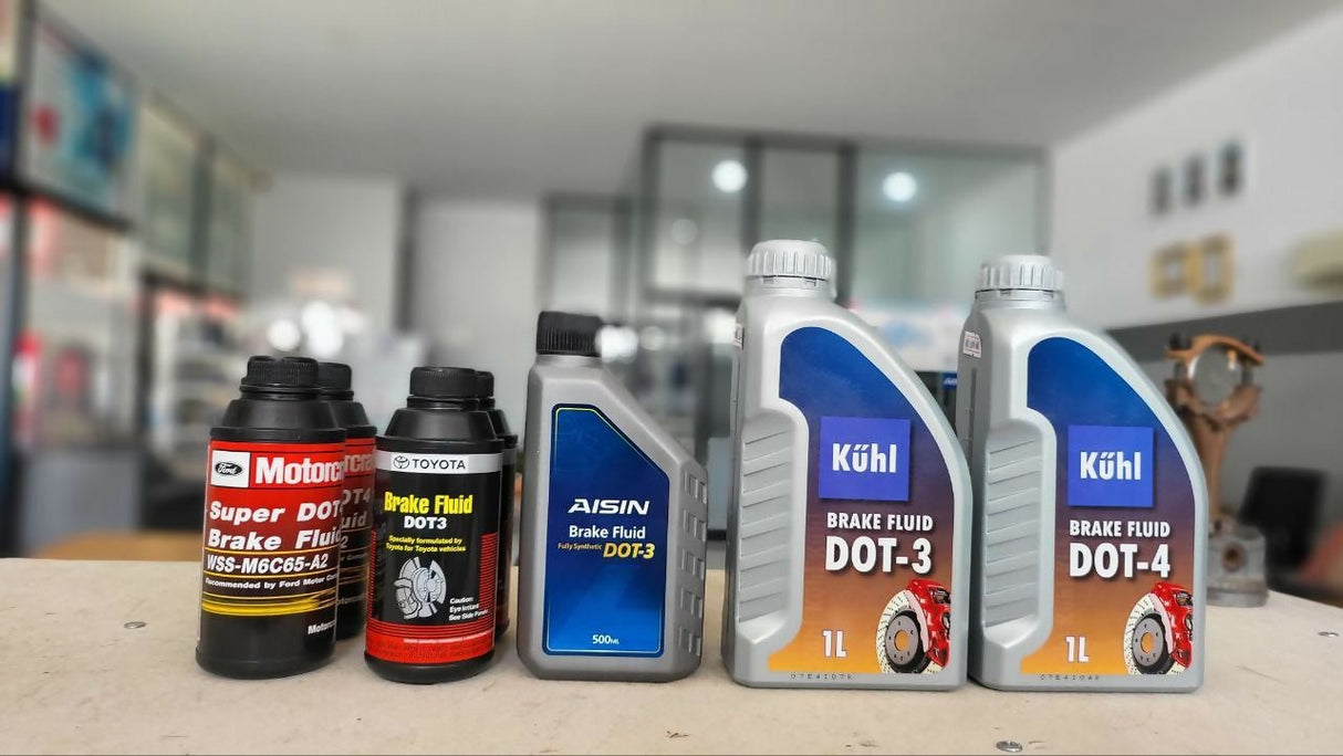 កញ្ចប់ប្តូរប្រេងហ្រាំង ម៉ាហើយ - Car Maintenance