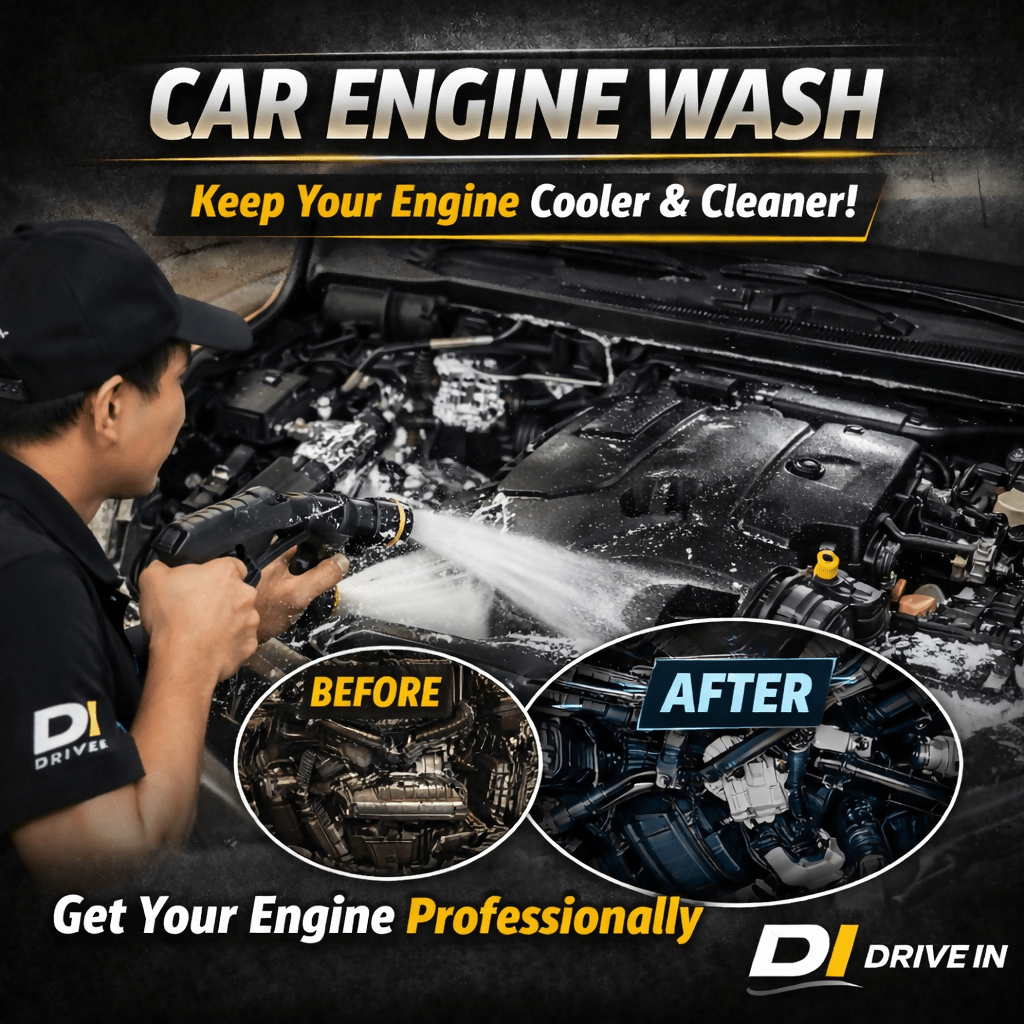 លាងសម្អាតម៉ាស៊ីនរថយន្ត - Car Care Service