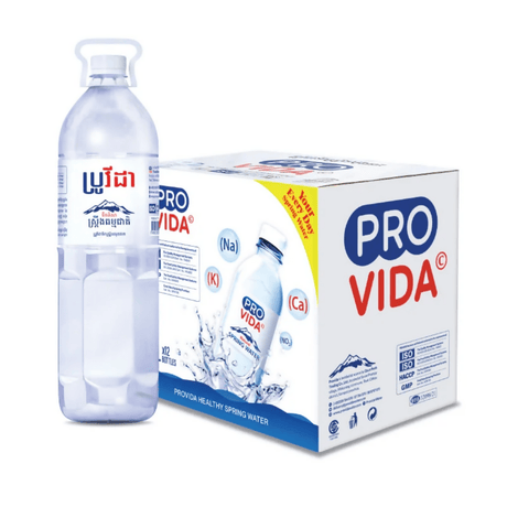 ទឺកបរិសុទ្ធប្រូវីដា PROVIDA PURE DRINKING WATER 1.5LX12 - Others