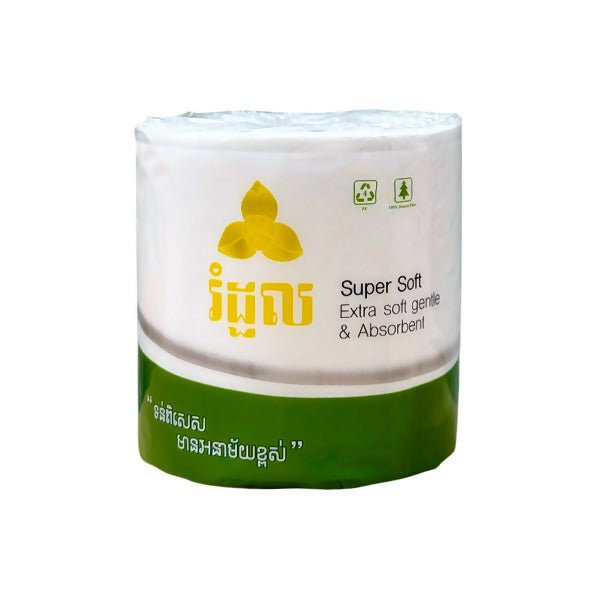 ក្រដាស់ស្ងួត Romduol Gold Toilet Single - កន្សែងសើម ក្រដាសស្ងួត និងសំឡីត្បាលត្រចៀក (Wet Wipes, Dry Paper & Earwax)