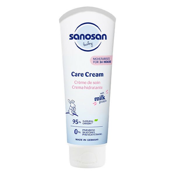 ក្រែមលាបកាពារ Sanosan 0m+ 100ml - ឡេរនិងគ្រីមសម្រាប់ក្មេង (Baby Lotions & Creams)