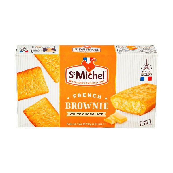 នំ Stmichel Brownie White Chocolate 210g - ស្ករគ្រាប់ & នំ (Candy & Cake)