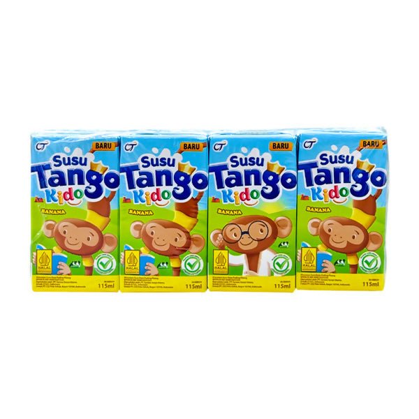 ទឹកដោះគោក្មេង Tango Kido Banana 2y+ (115ml) - ម្ស៉ៅទឹកដោះគោ & ទឹកដោះគោទឹក (Milk Powder & Milk)