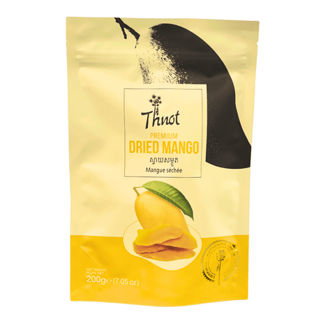 ដំណាប់ស្វាយសម្ងួត Thnot premium Dried Mango Slice 200g - Others